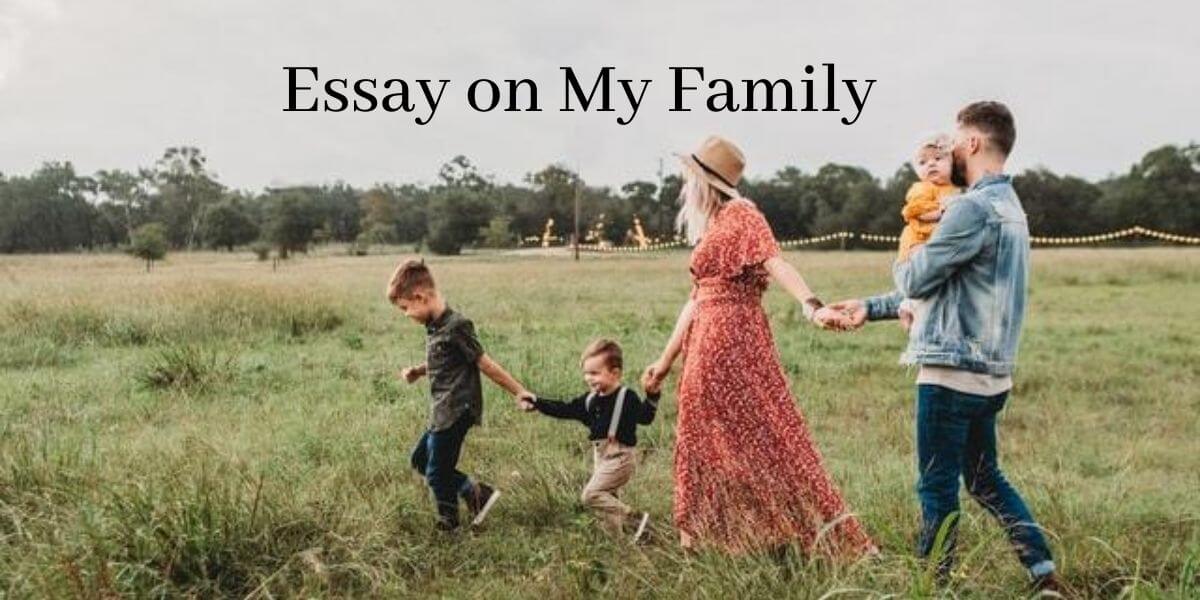 essay on my family