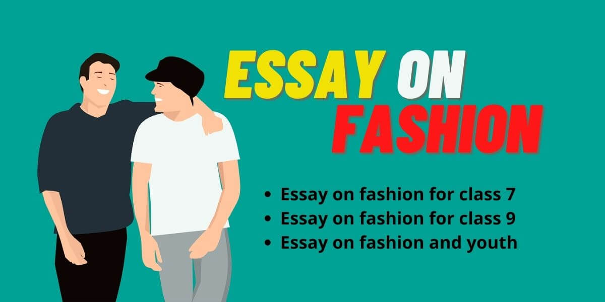 essay on fashion in hindi