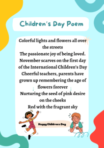 Childrens Day Poem